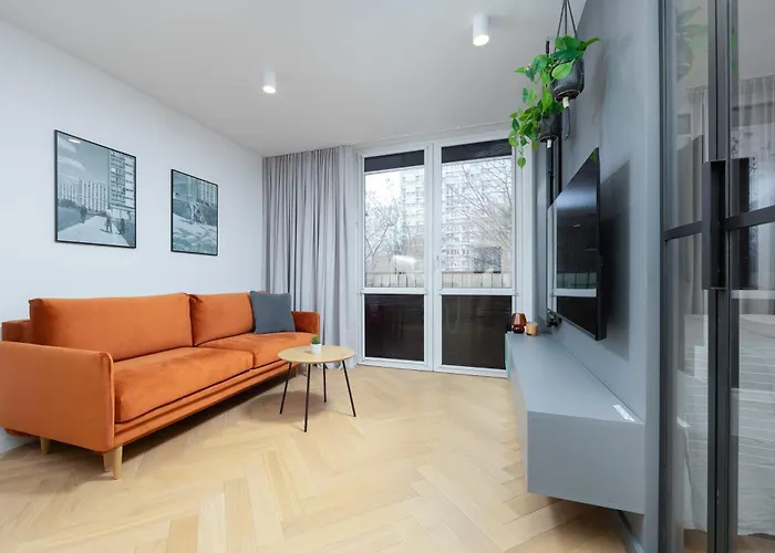 Grzybowska Modern Apartment In The Center Of Warsaw By Noclegi Renters
