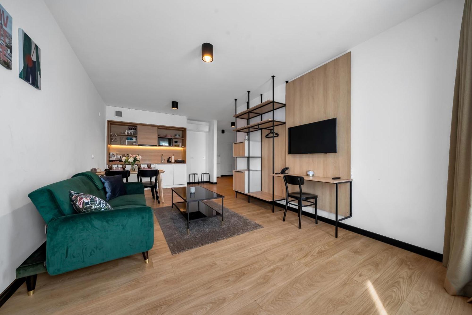 Stadion - 50m2, Parking, View - By Rentujemy Apartment