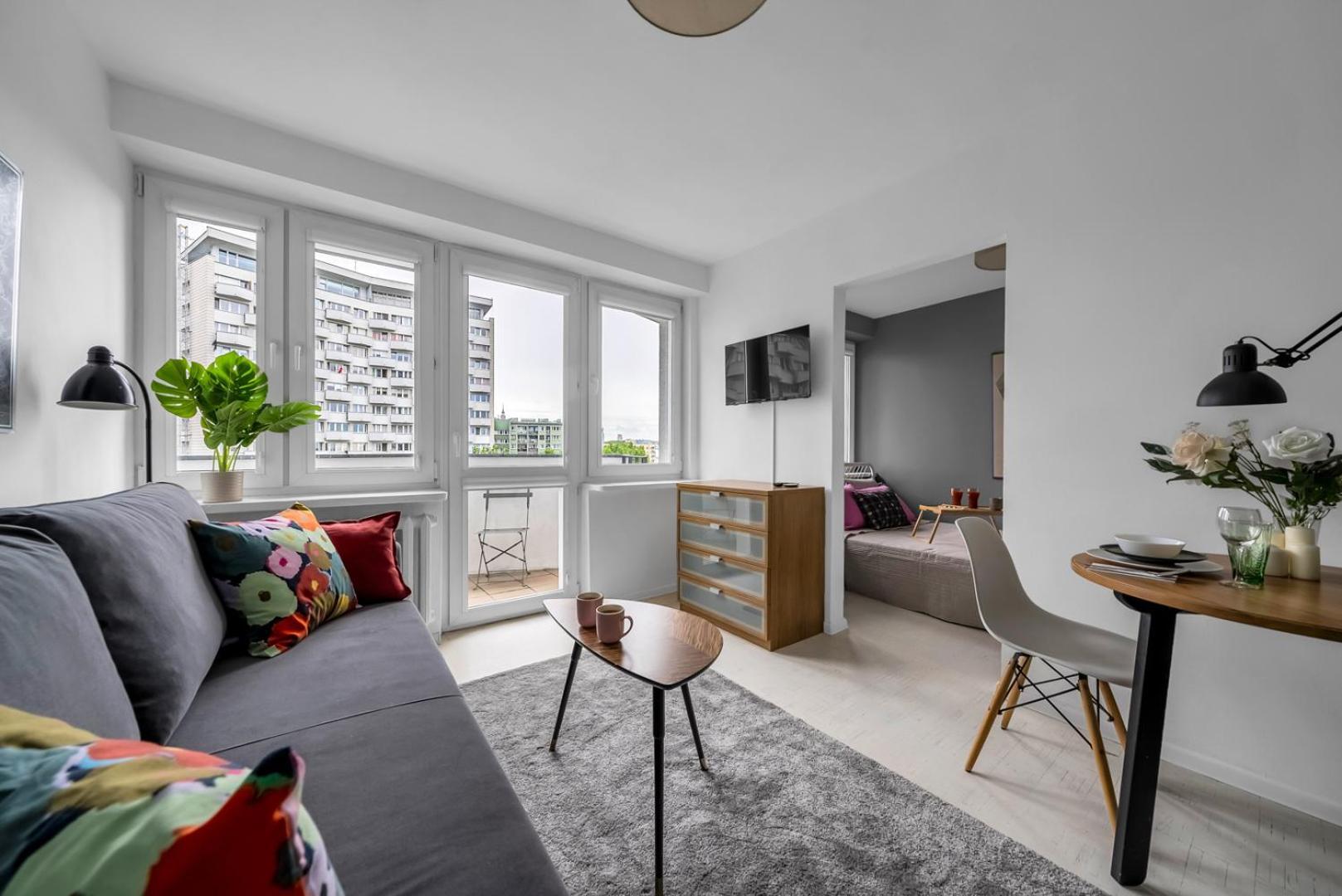 Powisle - 8th Floor With Balcony - By Rentujemy
