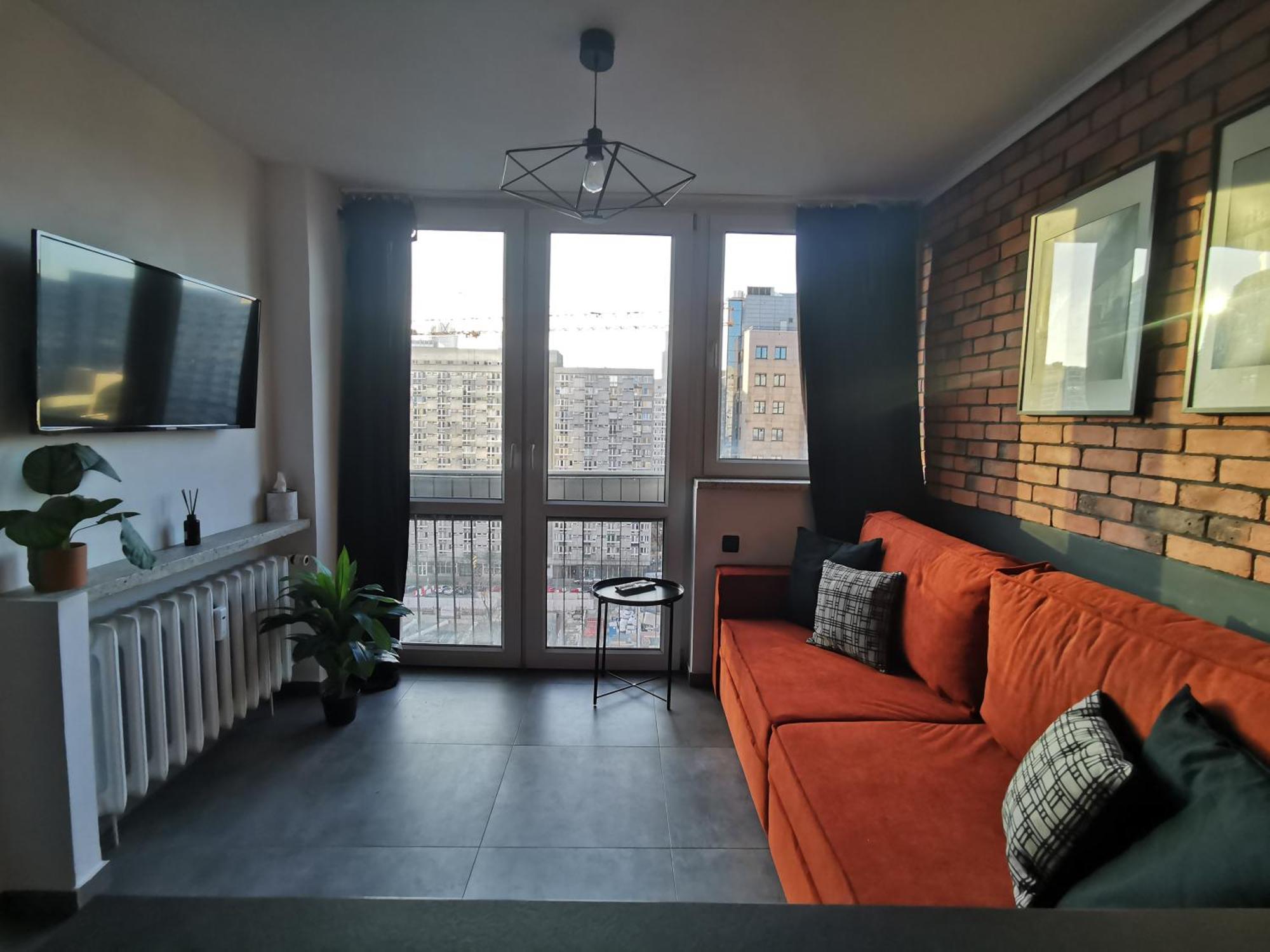 Apartment Loft Z Widokiem Na Warszawe Warsaw