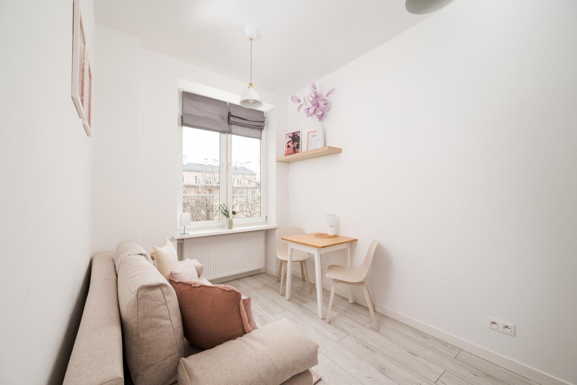 Tamka Powisle Pink Apartment Warschau