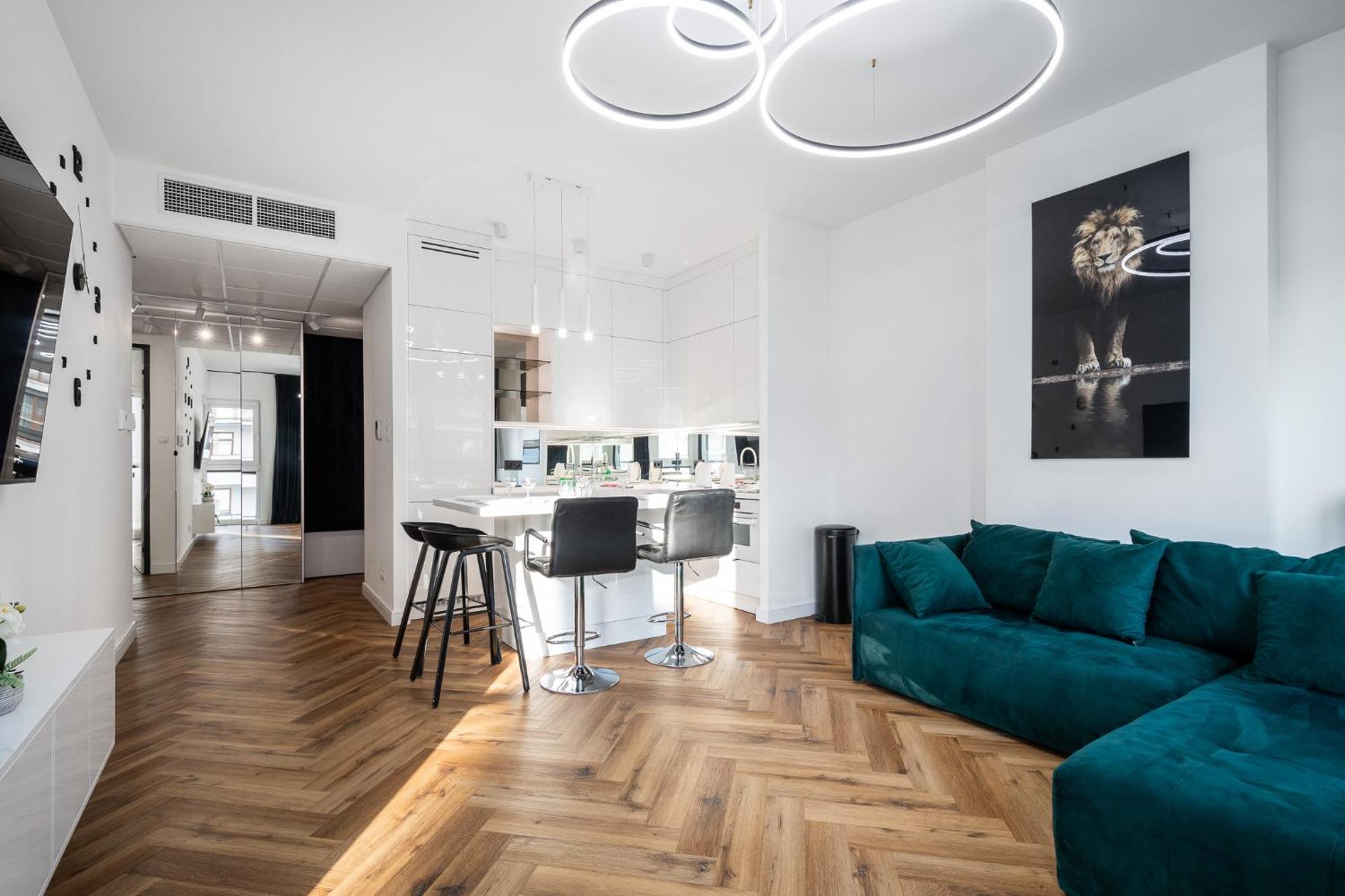 Apartment Kasprzaka 29 Wola Tower Premium Garage 817