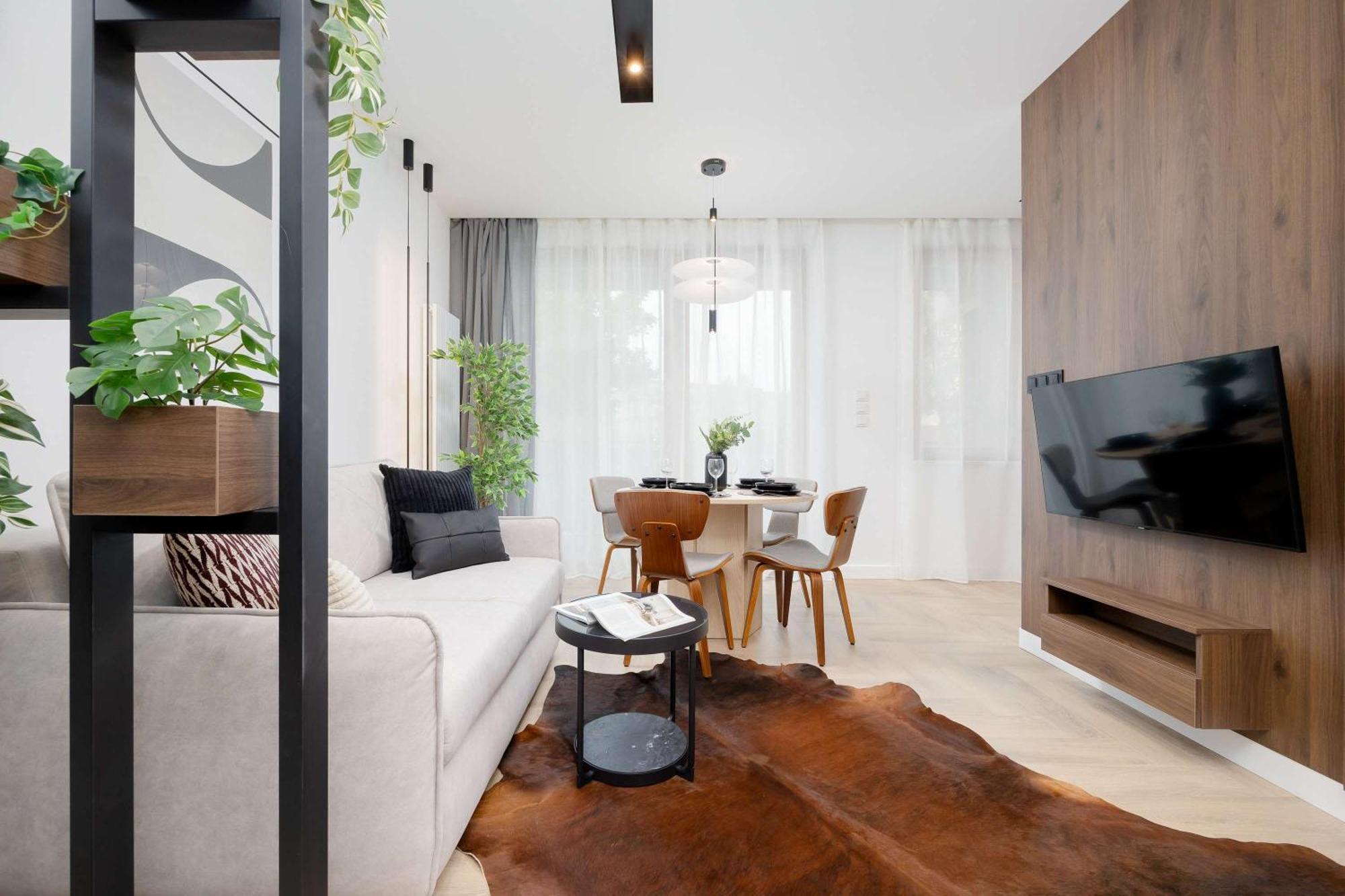 Sarmacka Wilanow With Parking, Sauna & Gym By Renters Apartment