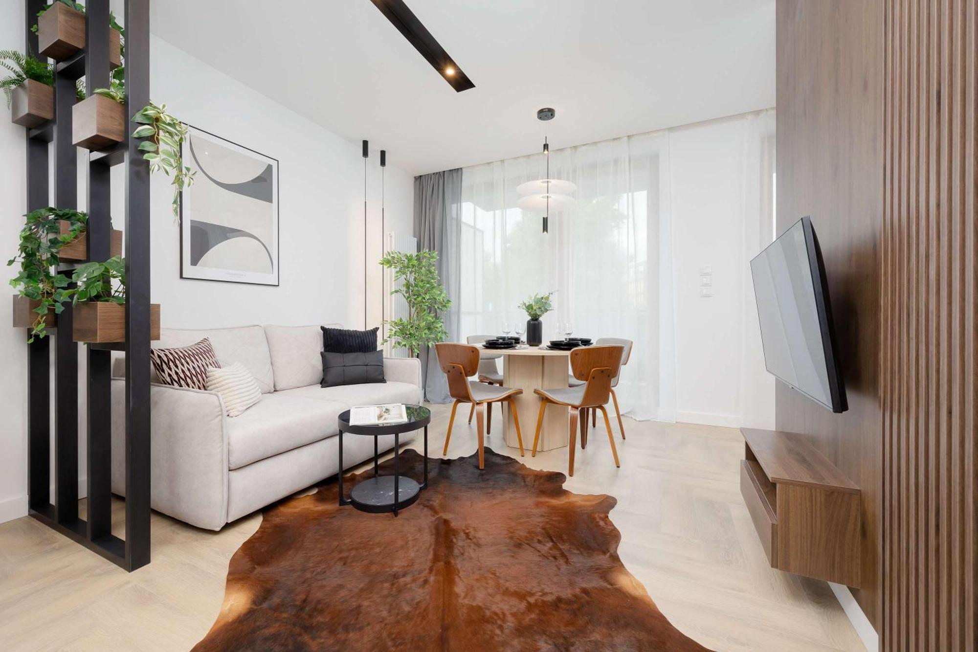 Apartment Sarmacka Wilanow With Parking, Sauna & Gym By Renters *