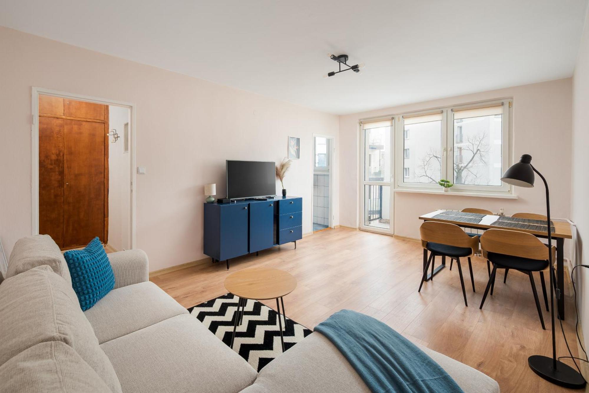 Apartment Solec Royal Blue Warsaw