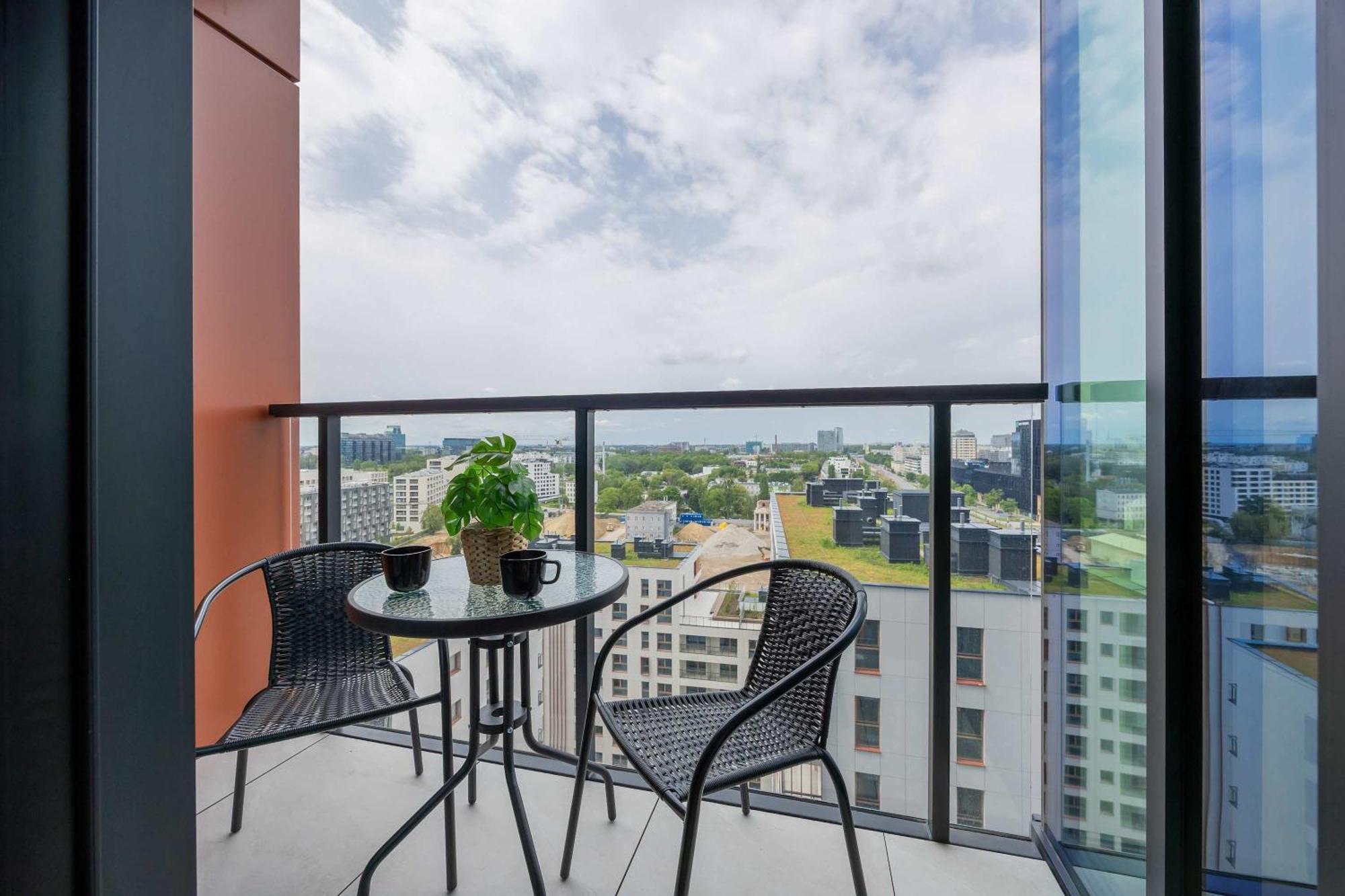 Apartament Deluxe Towarowa Towers With Parking & Ac By Renters Prestige Warszawa