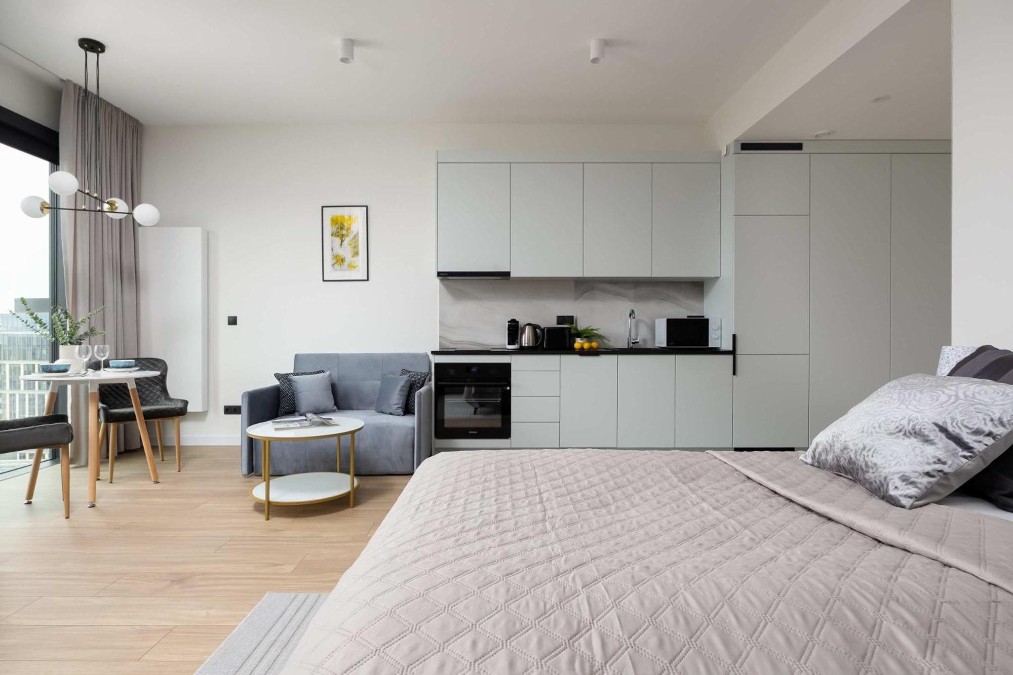 Deluxe Towarowa Towers With Parking & Ac By Renters Prestige Warszawa