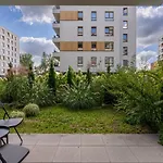 Warsaw Airport Studio With Private Terrace