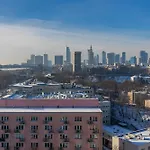 Studio On The 15Th Floor With A View Of The Warsaw Panorama By Noclegi Renters