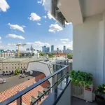 Bright Studio With Air Conditioning Near Ogrod Saski By Noclegi Renters