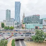 Gold Apartment Zlota - Palace Of Culture View- Netflix