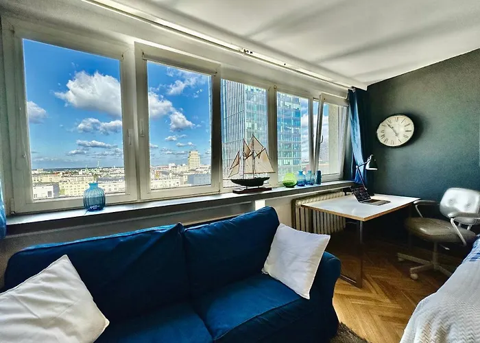 Super Apartament WHITE Warszawa 2x Metro Ścisłe Centrum WiFi 300 Mbs NEW