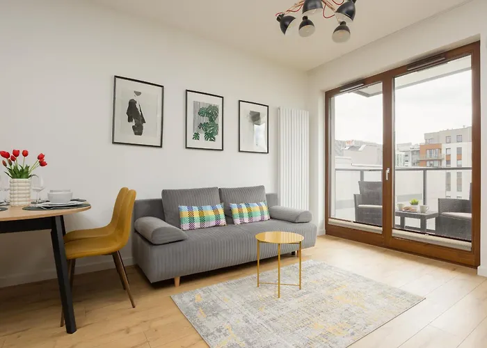 Apartment With Parking And Balcony In Mokotow By Rent Like Home