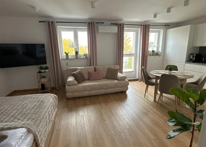 Sunny Studio Apartament & Private Parking