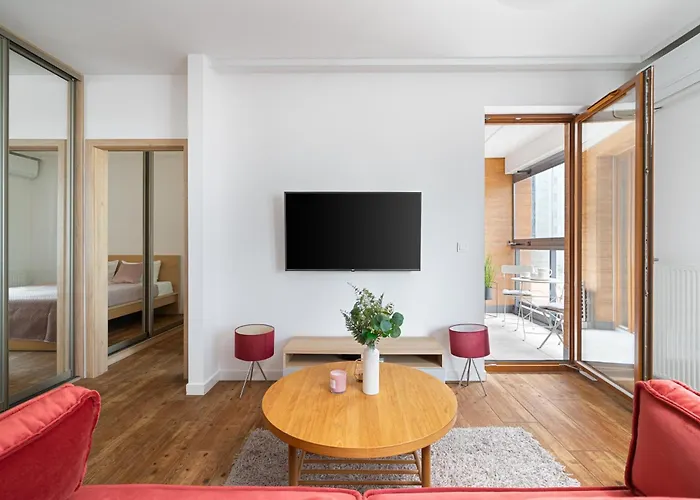 Golden Apartments Warsaw - Big Apartment In Luxury Building Near Metro Station-Grzybowska 85-5