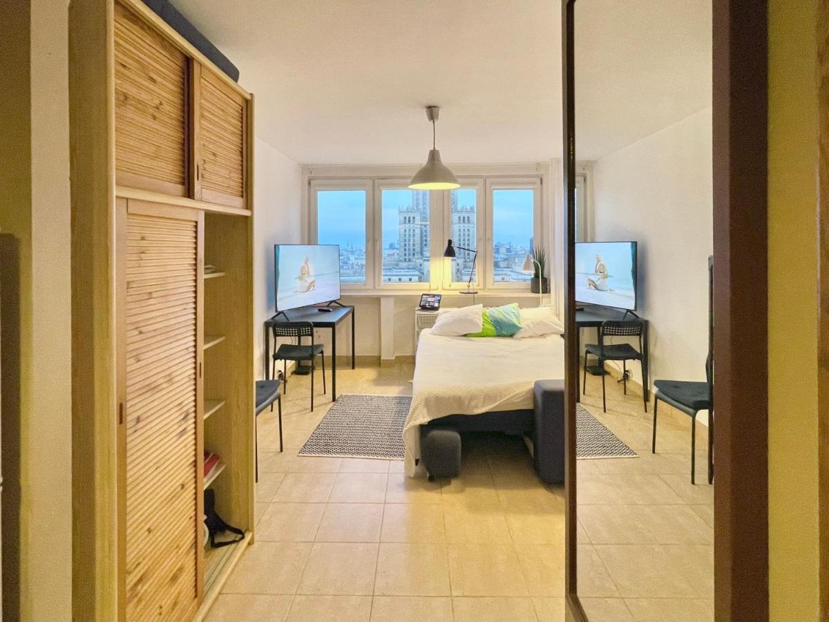Super Palace 2x Metro Fast Wifi 500 Mbs Netflix Appletv Smarttv Panorama Miasta Warsaw