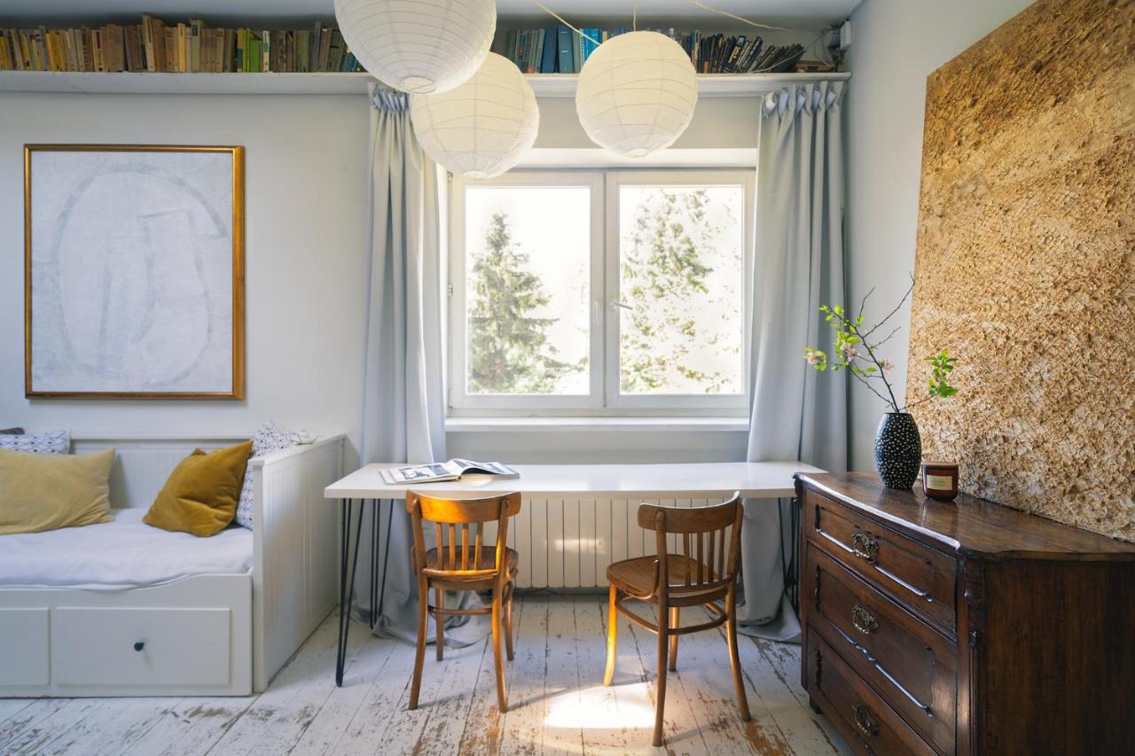 White Loft Stare Bielany Vintage Slow Apartment