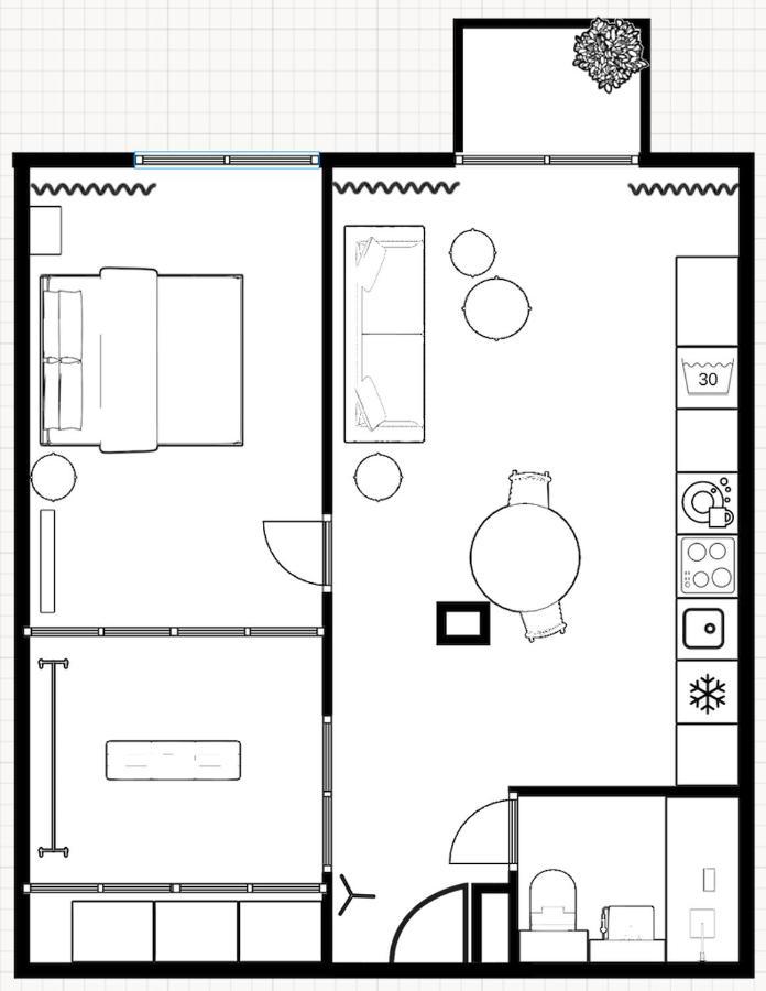 Apartament Design+luxus Im Zentrum! +netflix