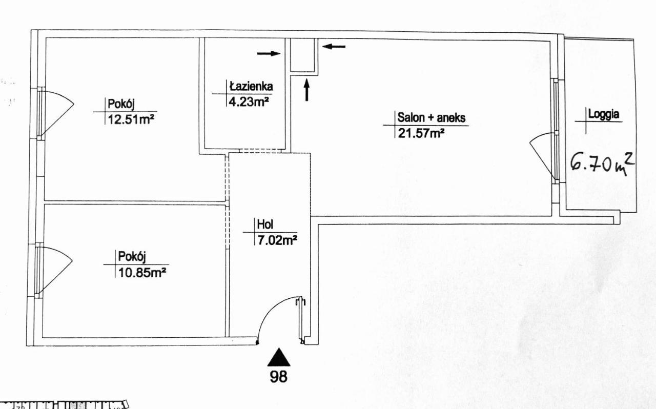 Apartamento Downtown View 3 60m2+ Free Garage 2km Old Town Metro 9min Tram Varsóvia