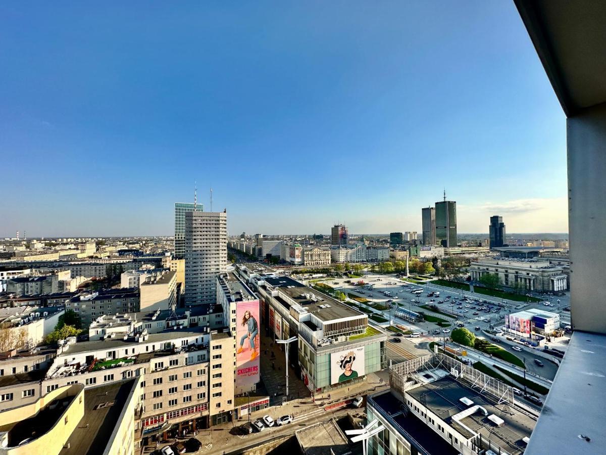 Apartment Grey Centrum Panorama: Smart With Fast Wi-fi Warsaw