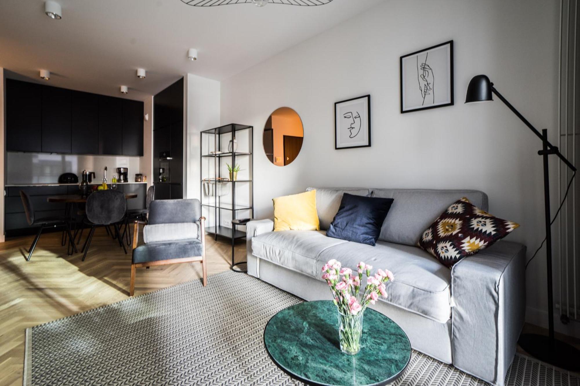 Căn hộ Vipwarsawapartments Amber Mennica