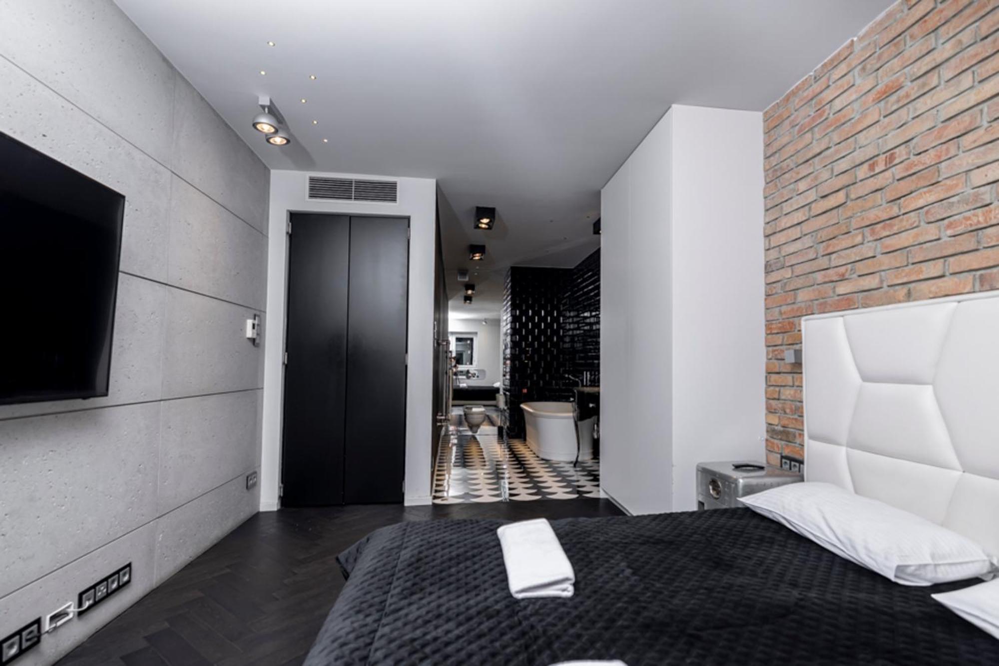 Black Pearl - Amazing View, 130 Sqm Varsóvia