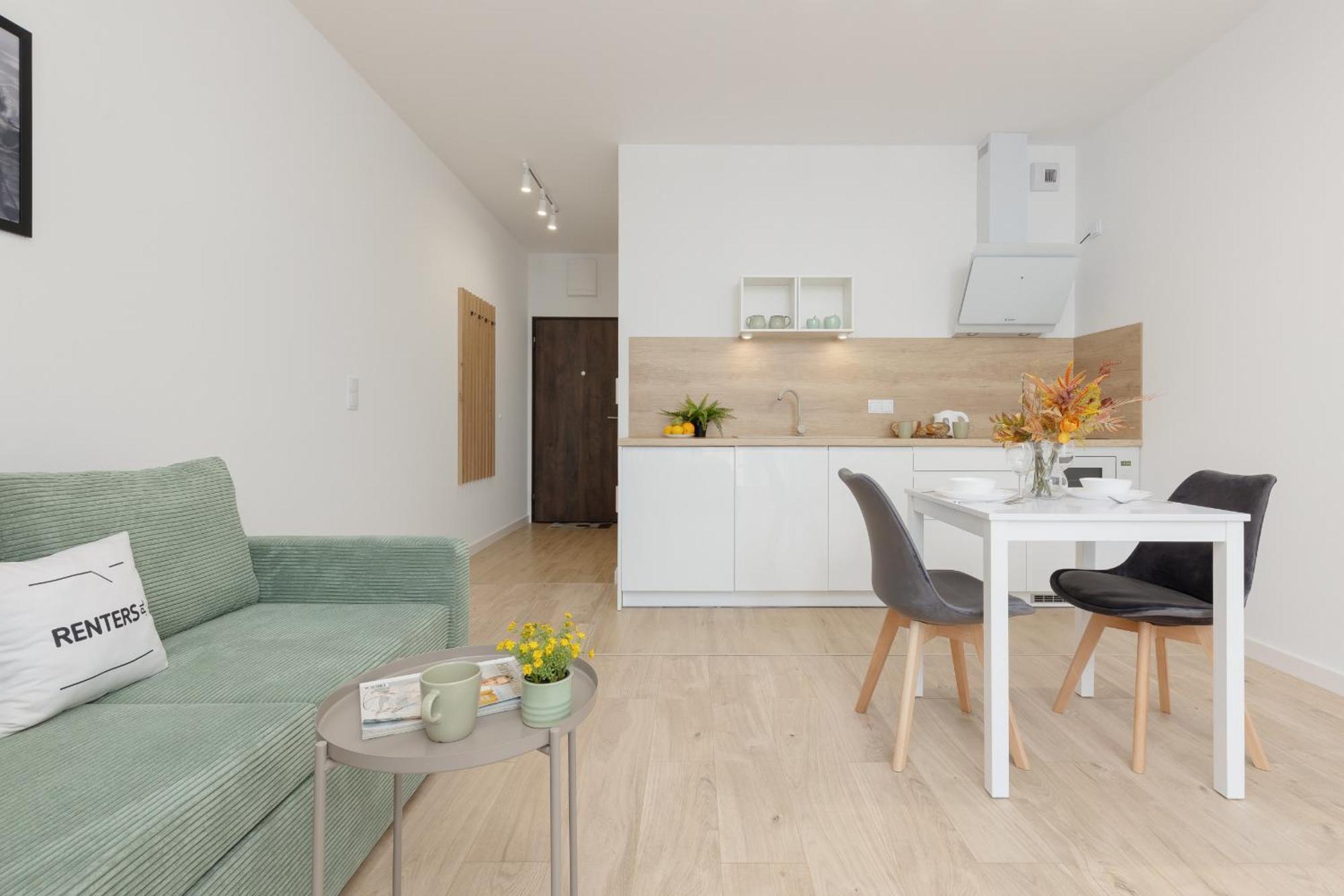 Modern Mokotow With Parking & Balcony By Renters Căn hộ