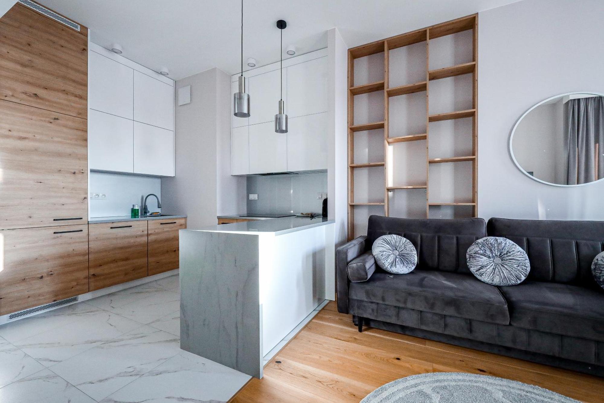 Căn hộ Kasprzaka 29 Wola Tower 3 Rooms, 80m2 16th Floor, Free Garage By Perfect *