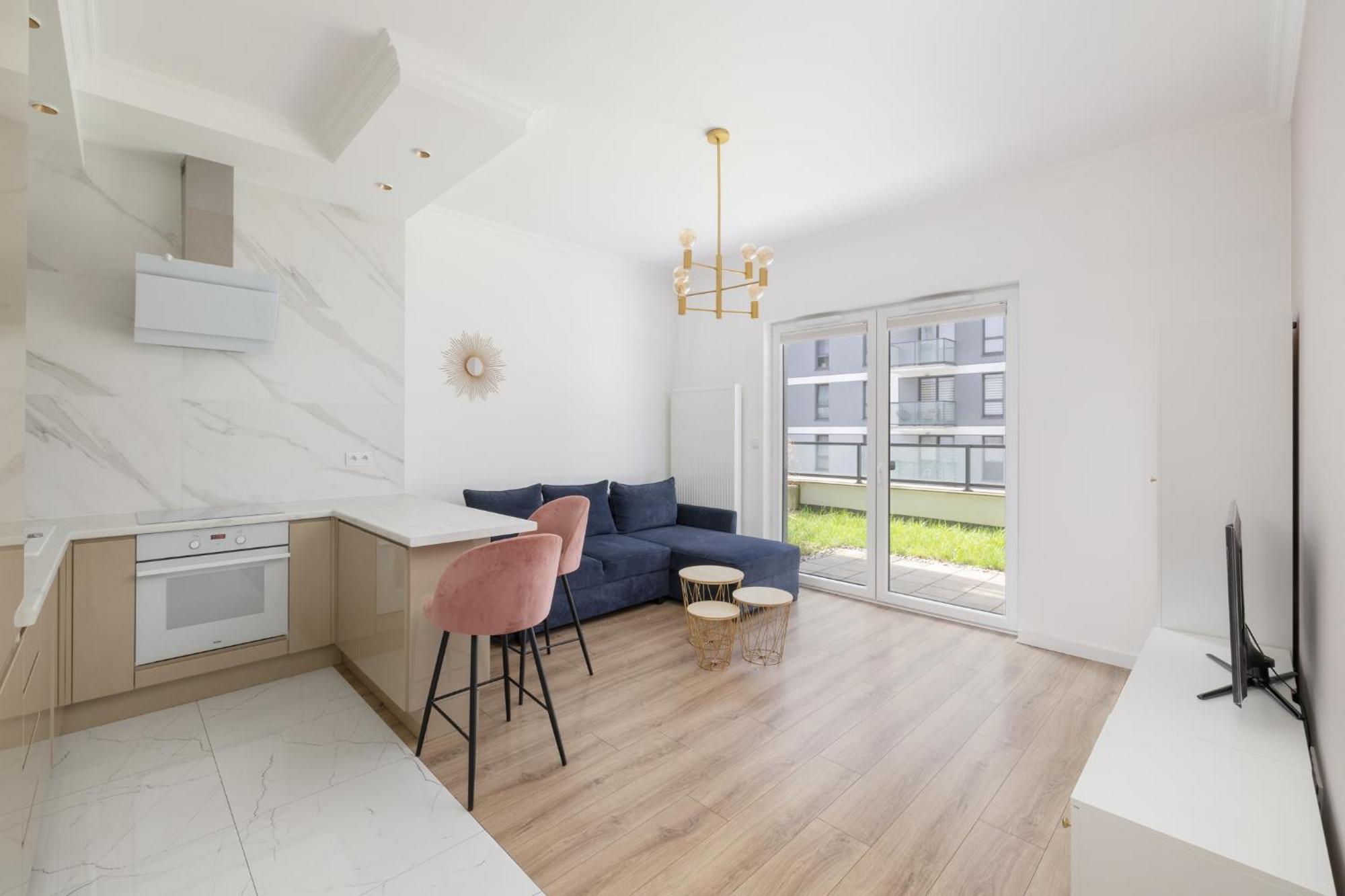 Apartment Modern Urban Wola With Tarrace Wwa69 *