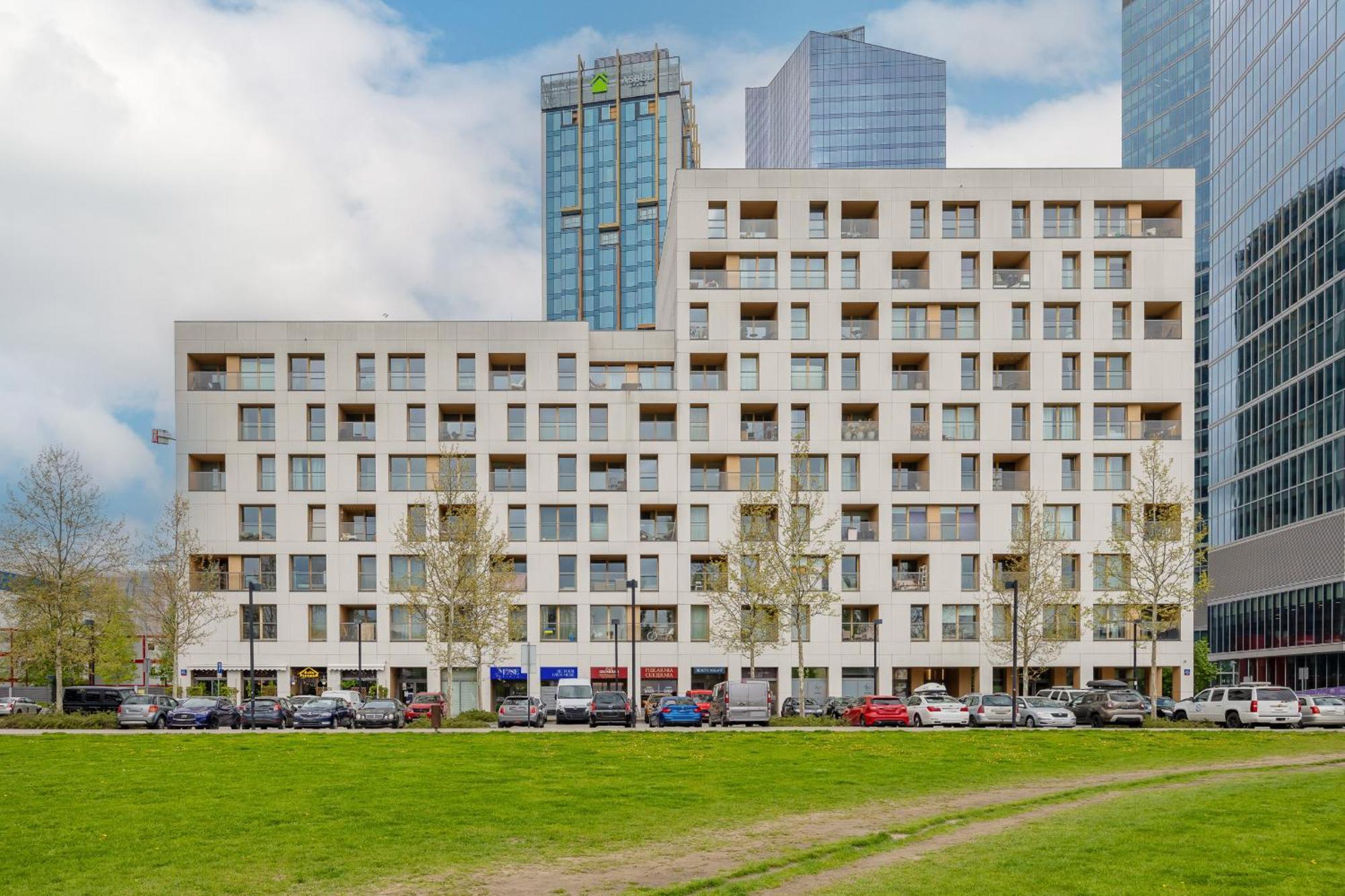 With Balcony In The Wola District Of By Renters Warsaw