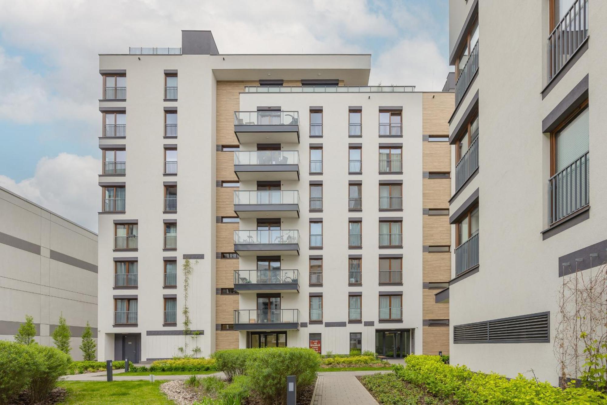 With Parking And Balcony In Mokotow By Rent Like Apartment Warsaw
