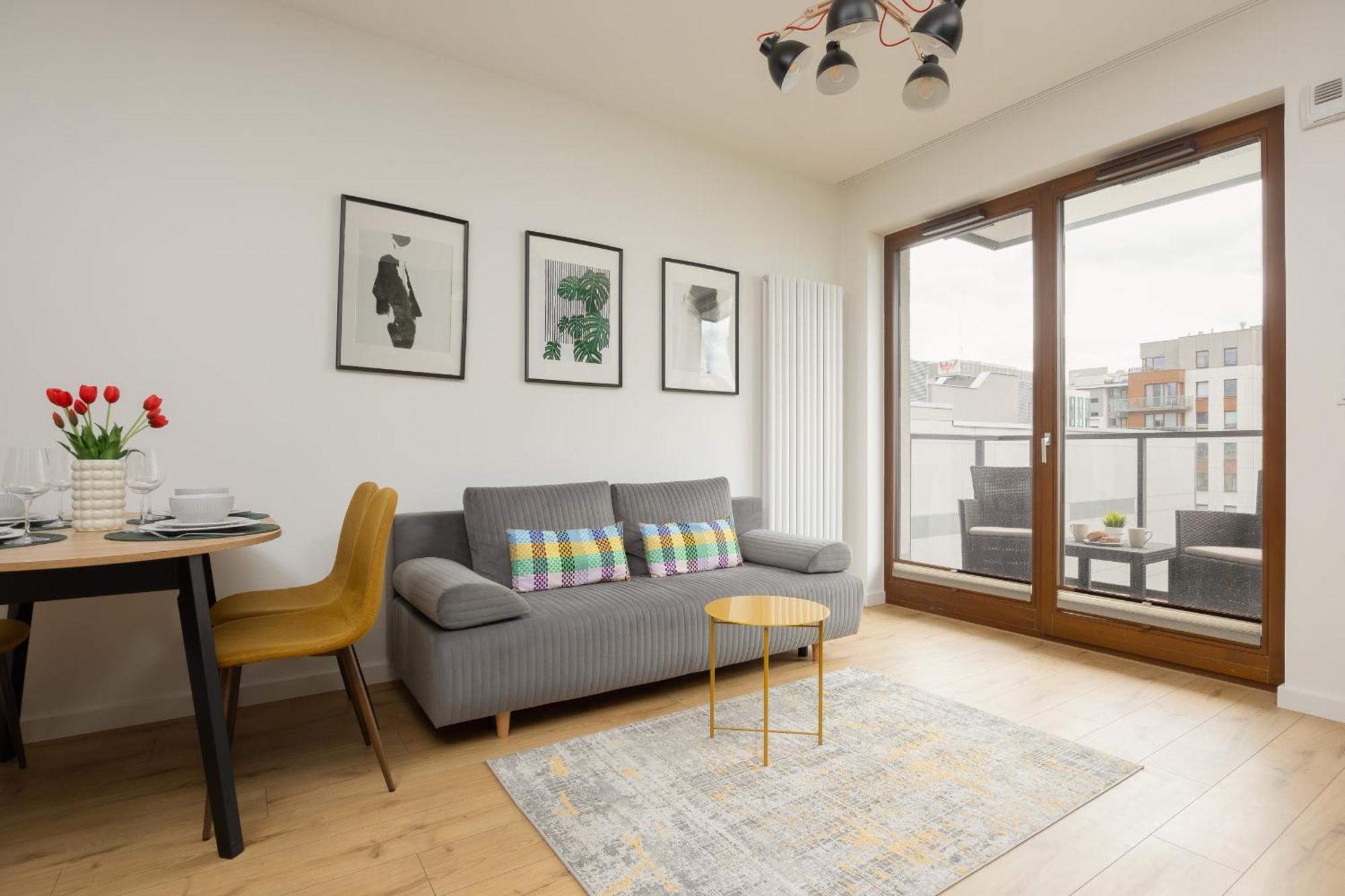 With Parking And Balcony In Mokotow By Rent Like Warsaw