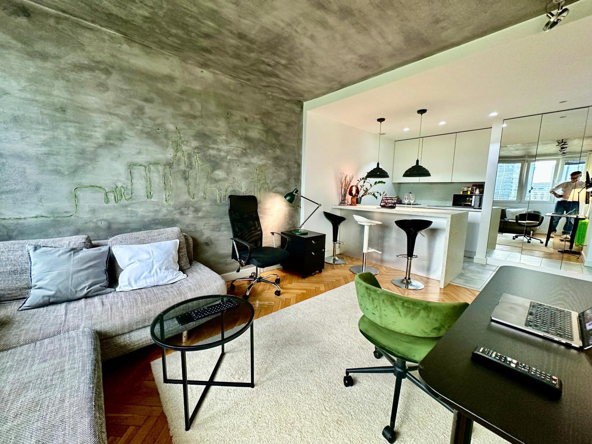 Apartment Palace 2 Wifi 600 Mbs 55'tv Netflix Hbo 2xmetro Appletv