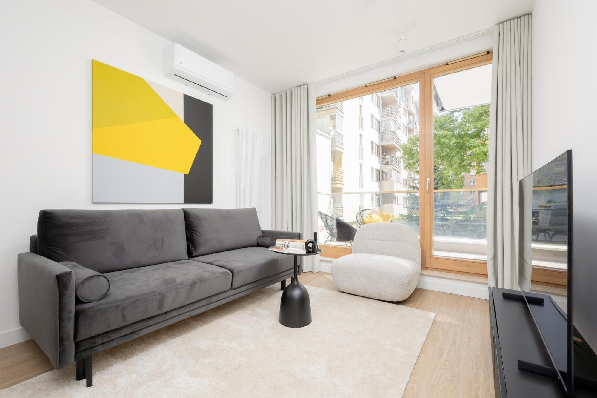 Domaniewska With Parking Mokotow By Renters Prestige Apartment Warsaw