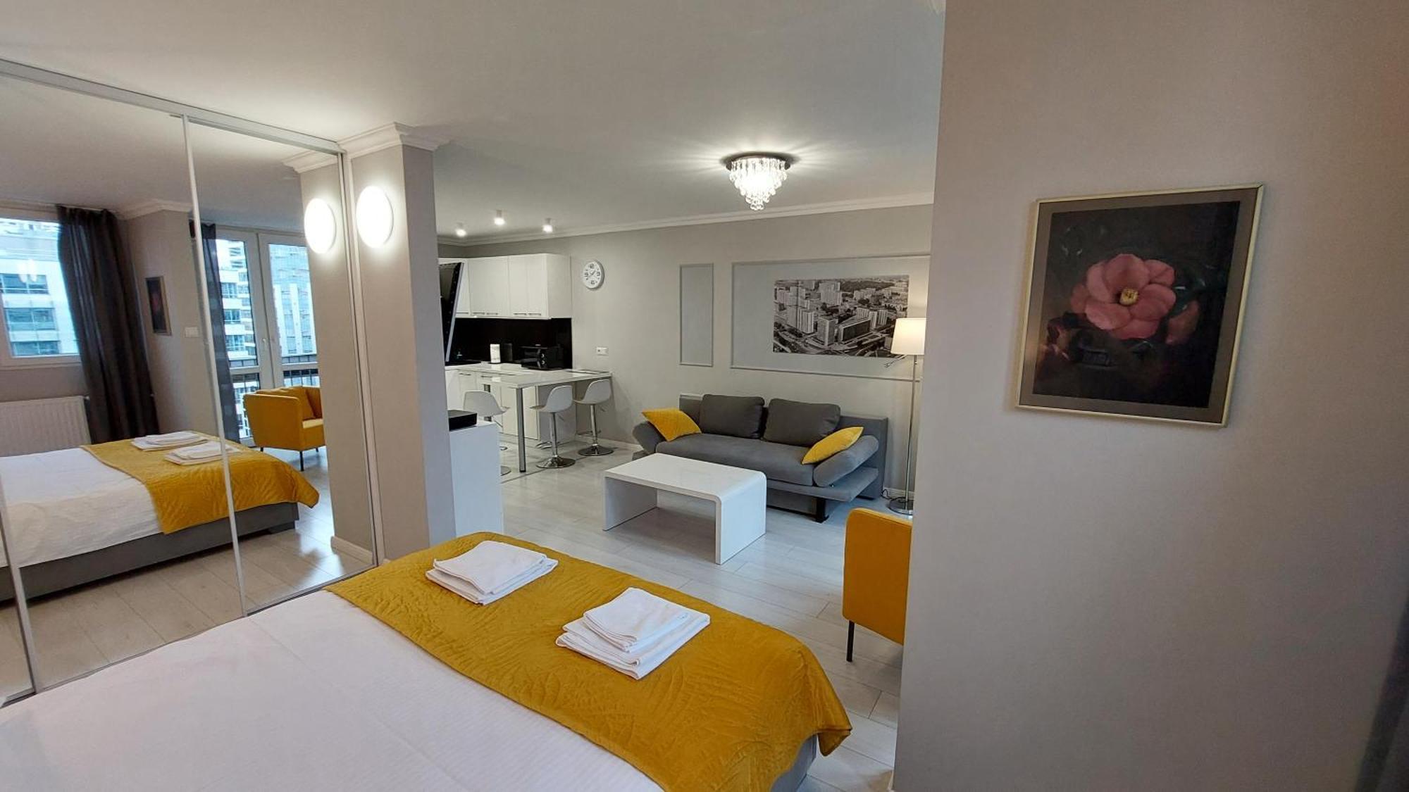 Elegancki W Sercu Warszawy Apartamento