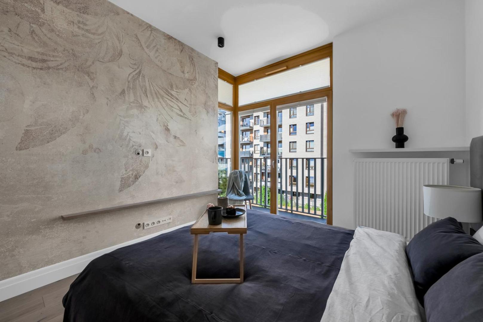 Apartment Mokotow - Balcony, Ac, Bus & Park Nearby