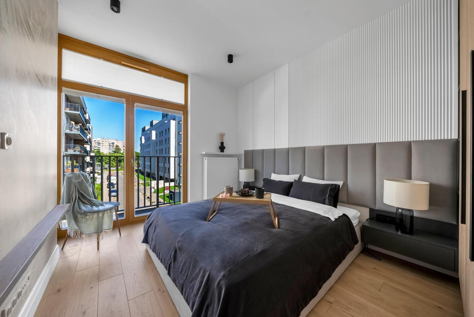 Apartment Mokotow - Balcony, Ac, Bus & Park Nearby