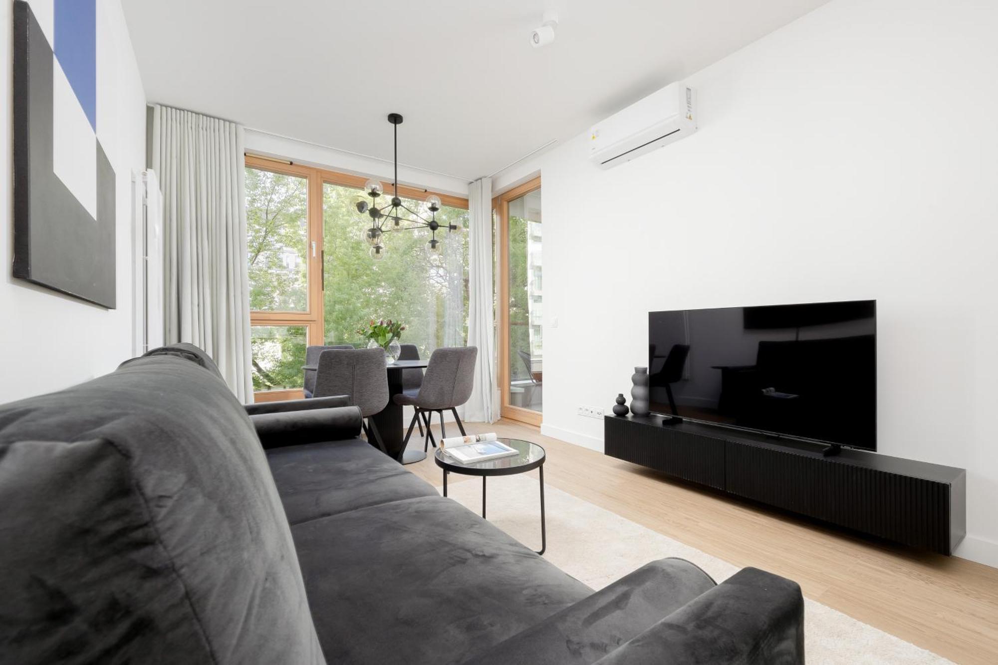 Domaniewska With Parking Mokotow By Renters Prestige Apartment Warsaw