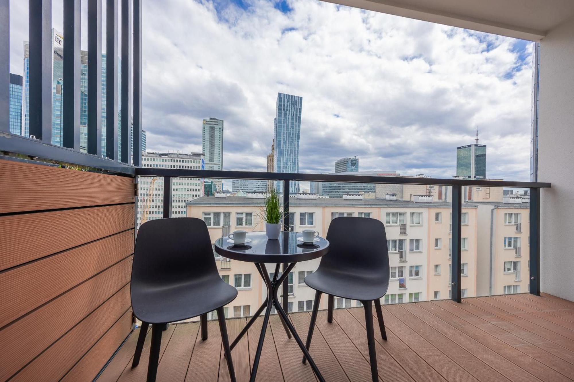 Z Widokiem Na Centrum 9 Pietro & Parking By Renters Warsaw