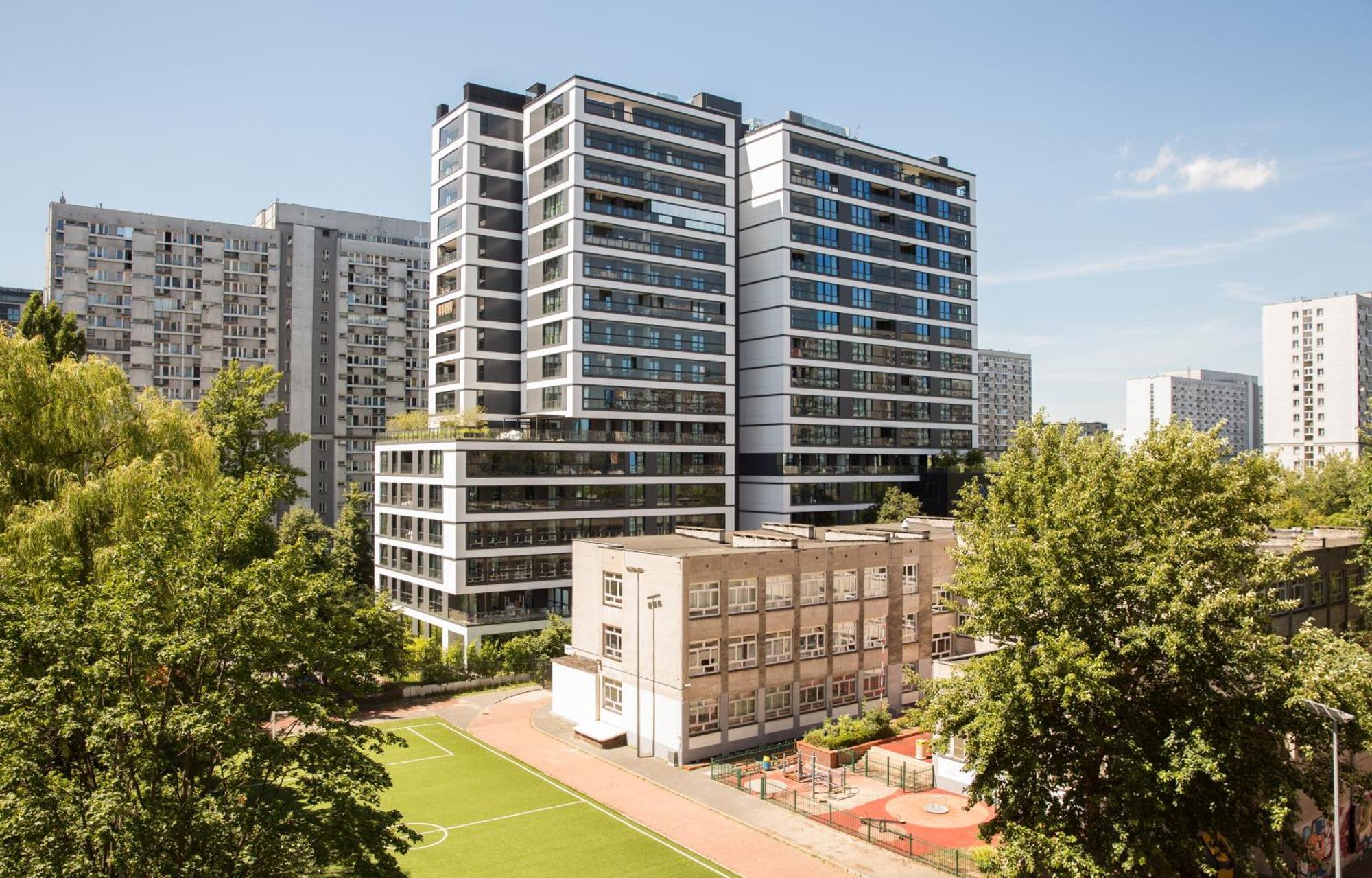 Center Pereca, Next To Warsaw's Business District & Metro Onz, By Warsawskyline *
