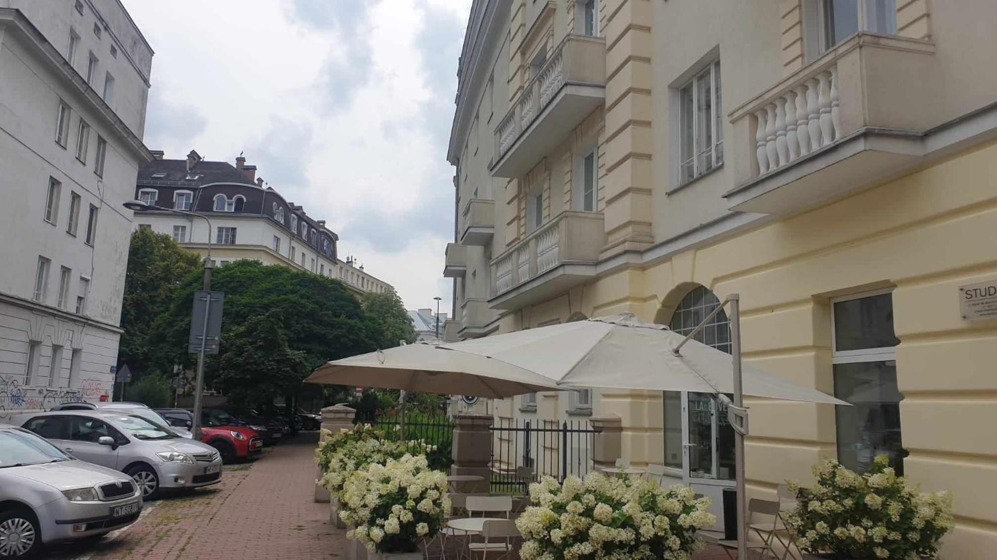 Stylish Bright Ochota With Balcony