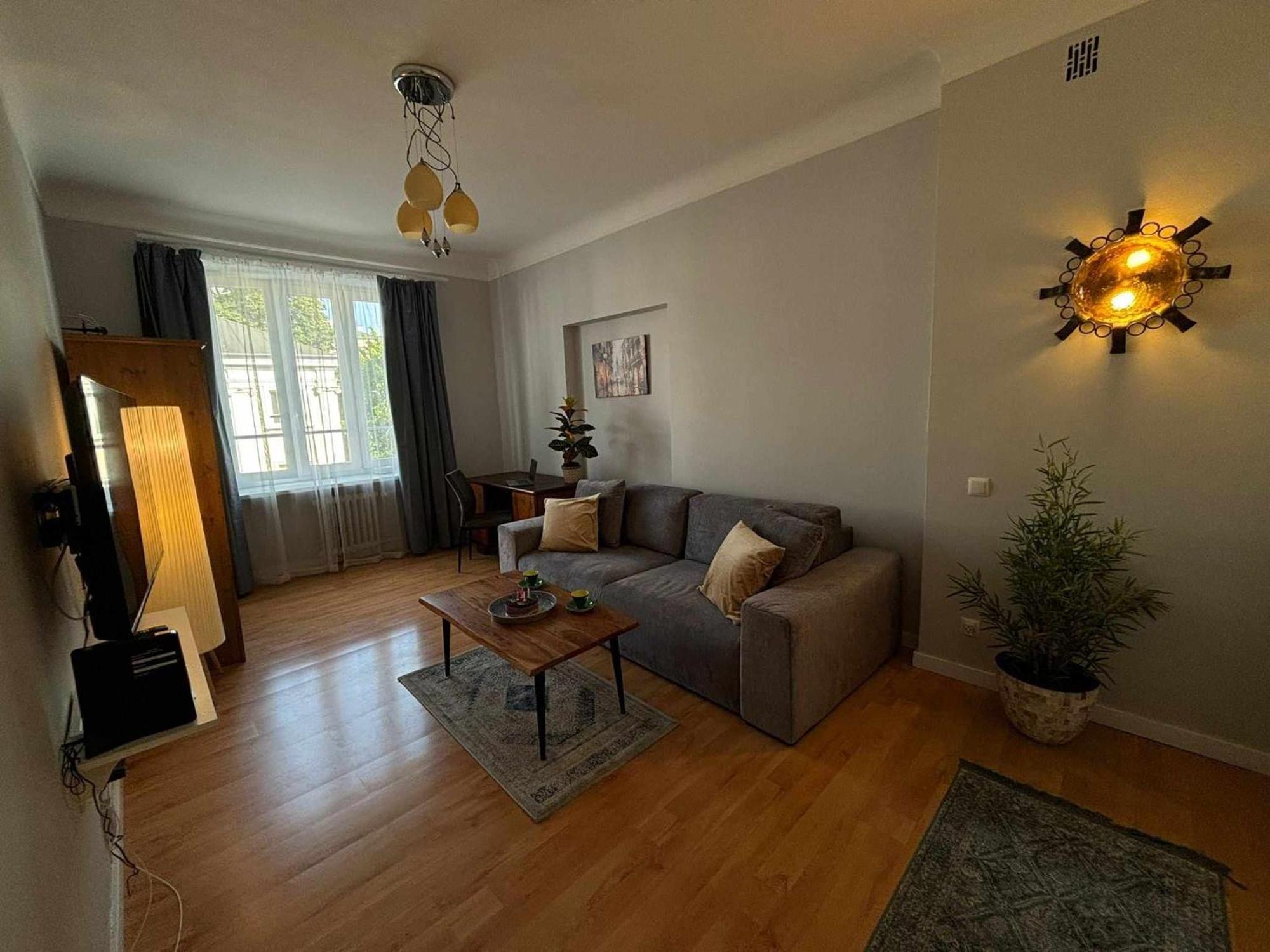 Stylish Bright Ochota With Balcony Apartment