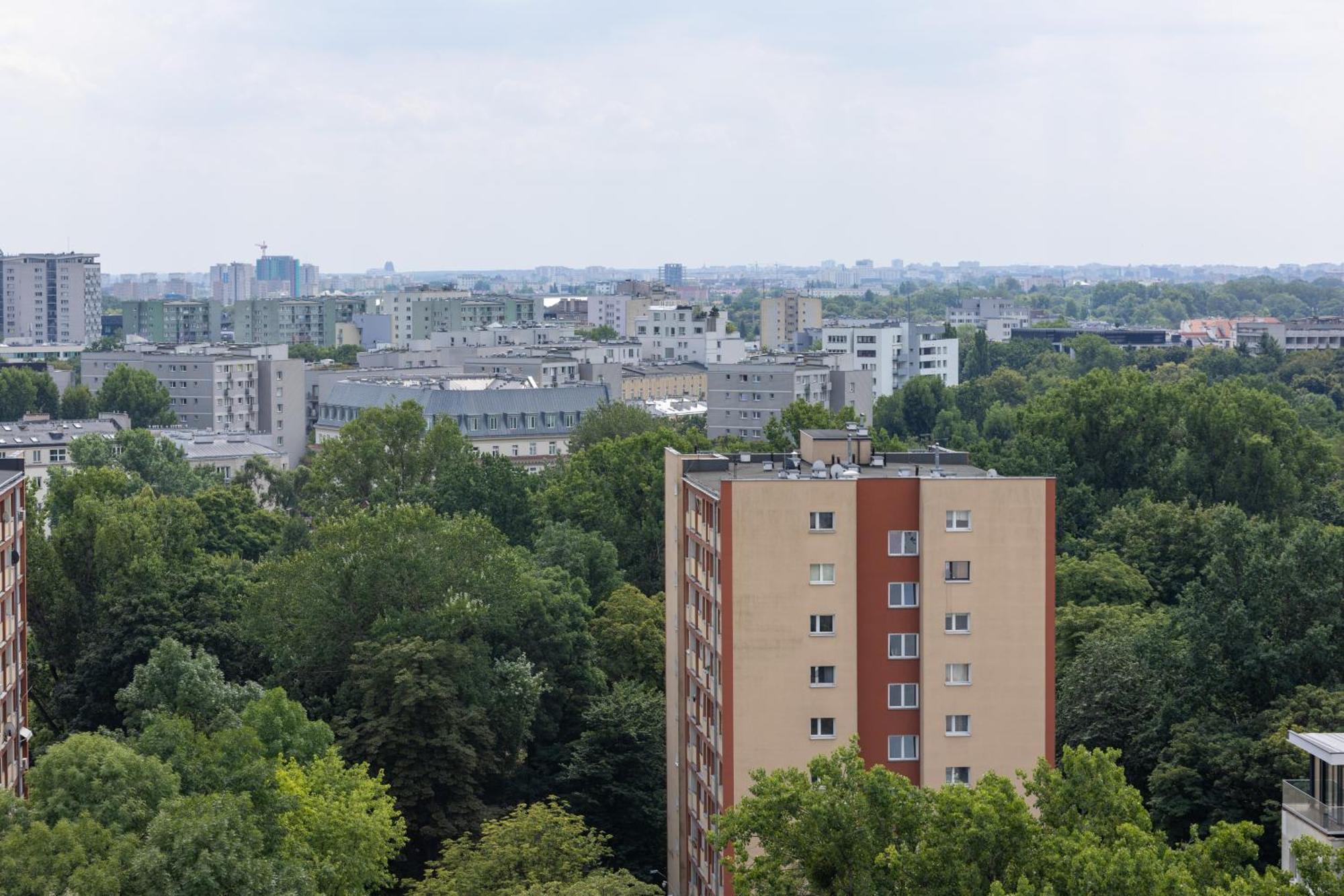 On The 15th Floor With A View Of The Panorama By Renters Apartament Warszawa