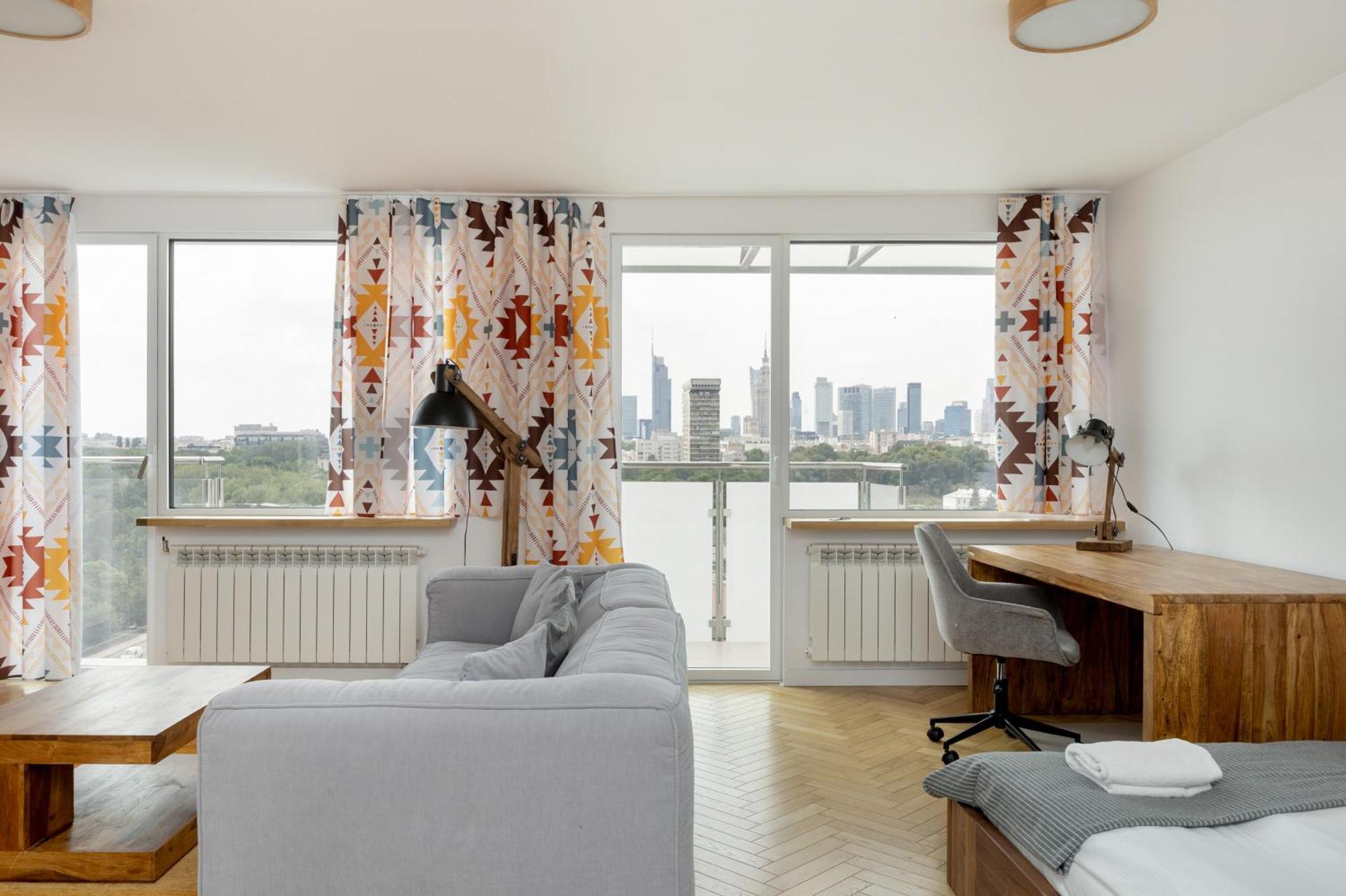 On The 15th Floor With A View Of The Panorama By Renters * Warszawa