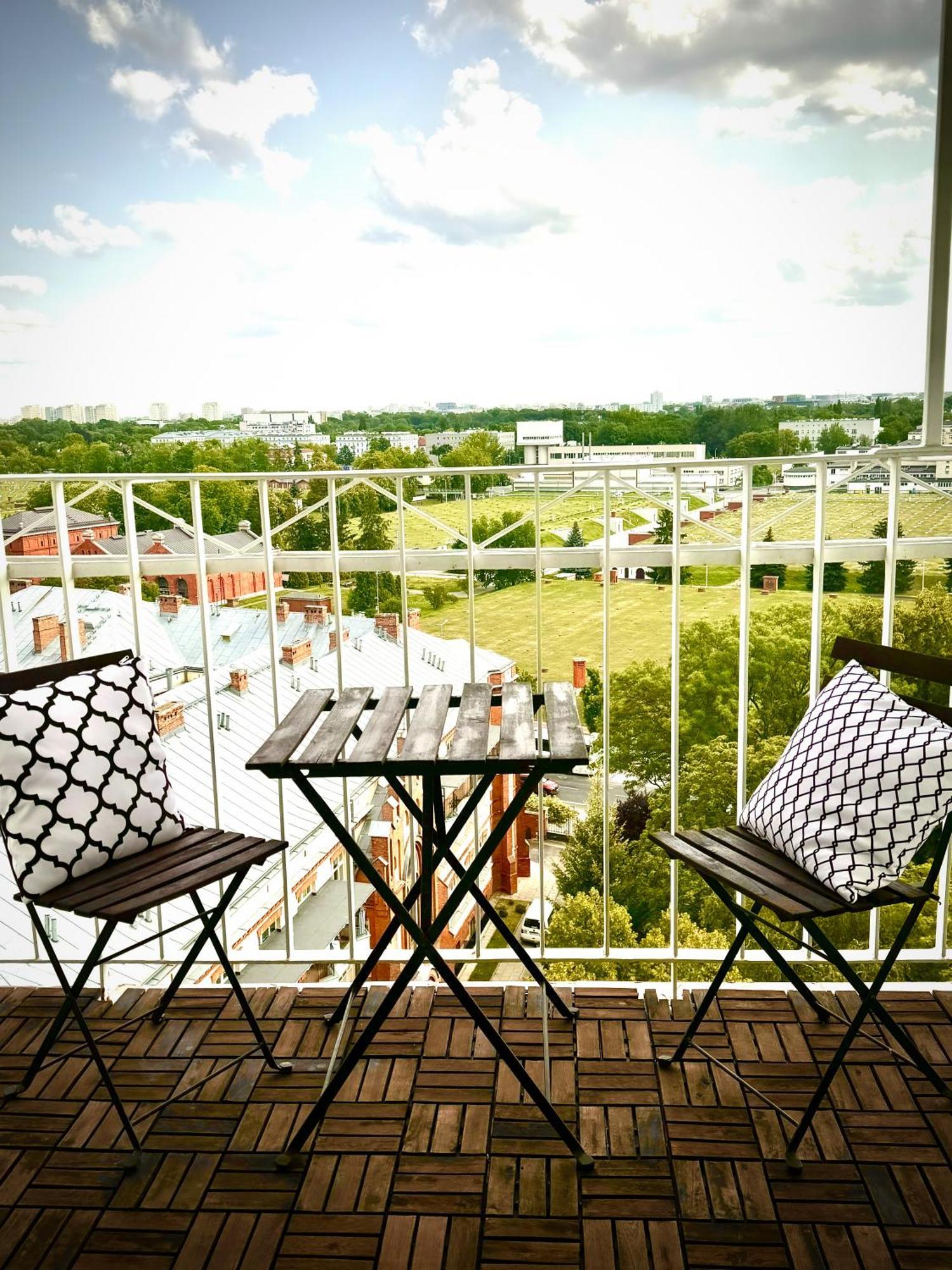40 M2 Centrum- 1km Od Dworca Centralnego- Piekny Widok Na Warszawe- Nowo Grodzka * Varsóvia