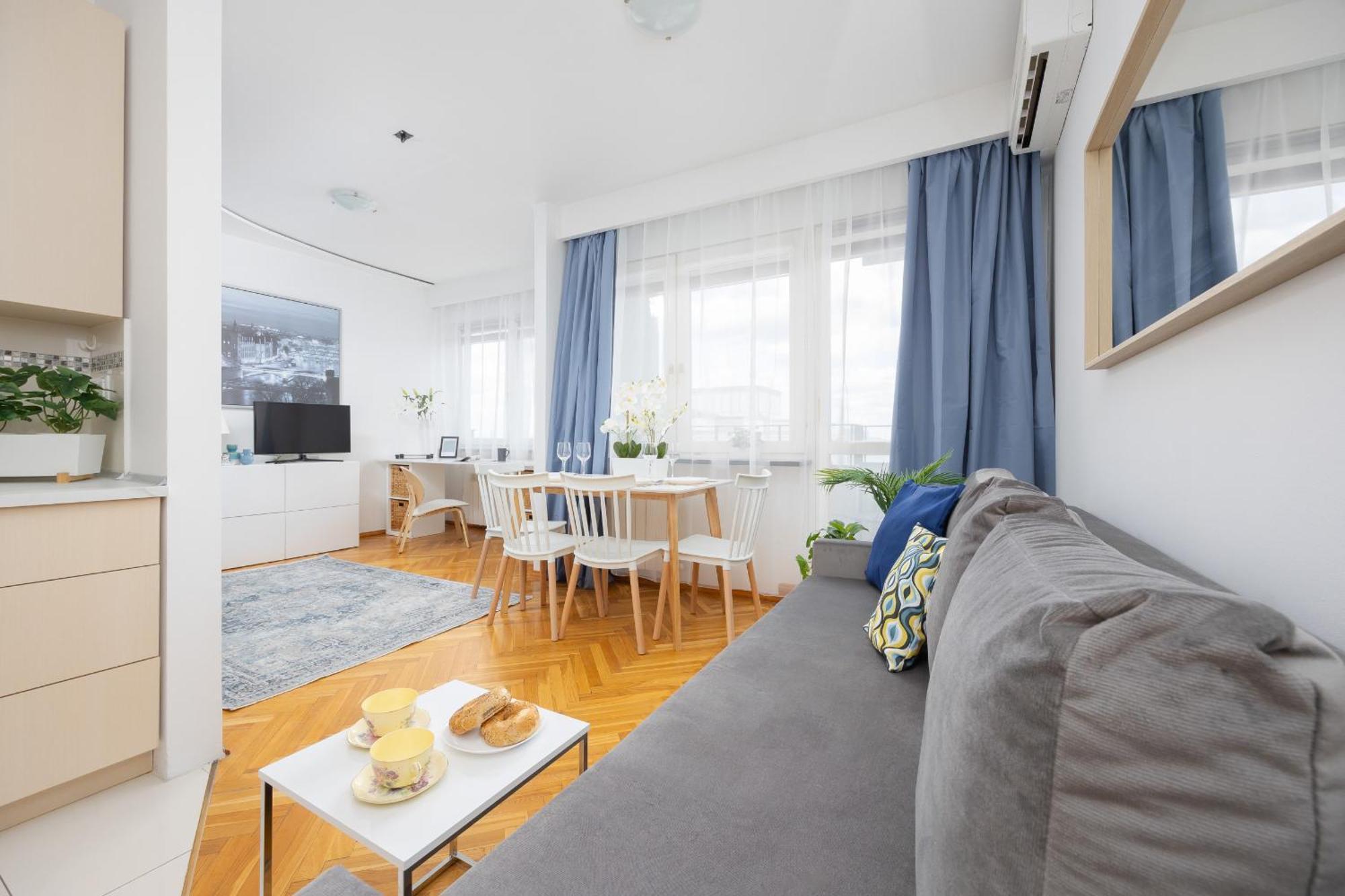 Bright With Air Conditioning Near Ogrod Saski By Renters *