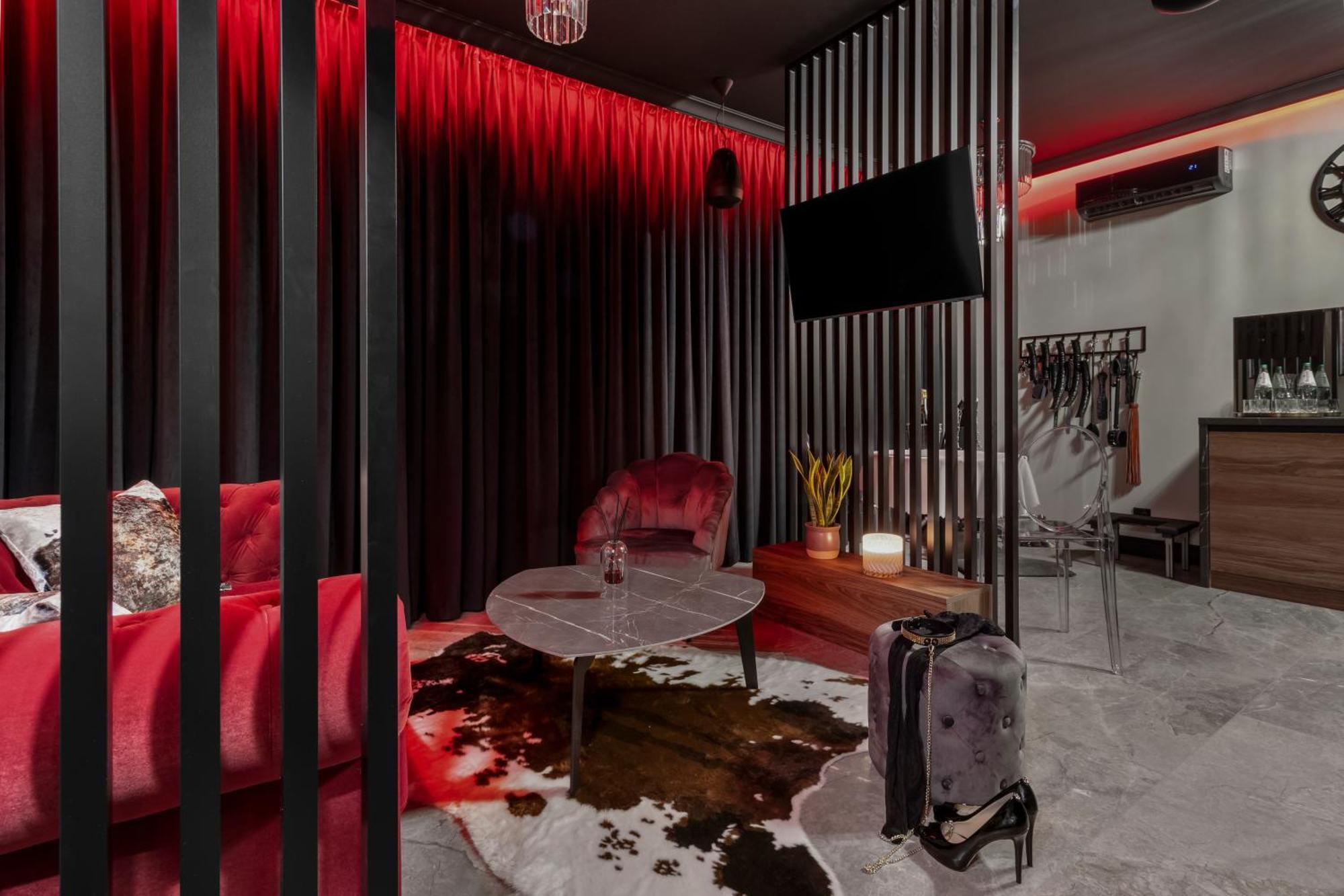 Apartament Secret Bdsm - Stylowy I Klimatyczny Dla Doroslych, Klimatyzacja, Parking Podziemny, Pelne Wyposazenie