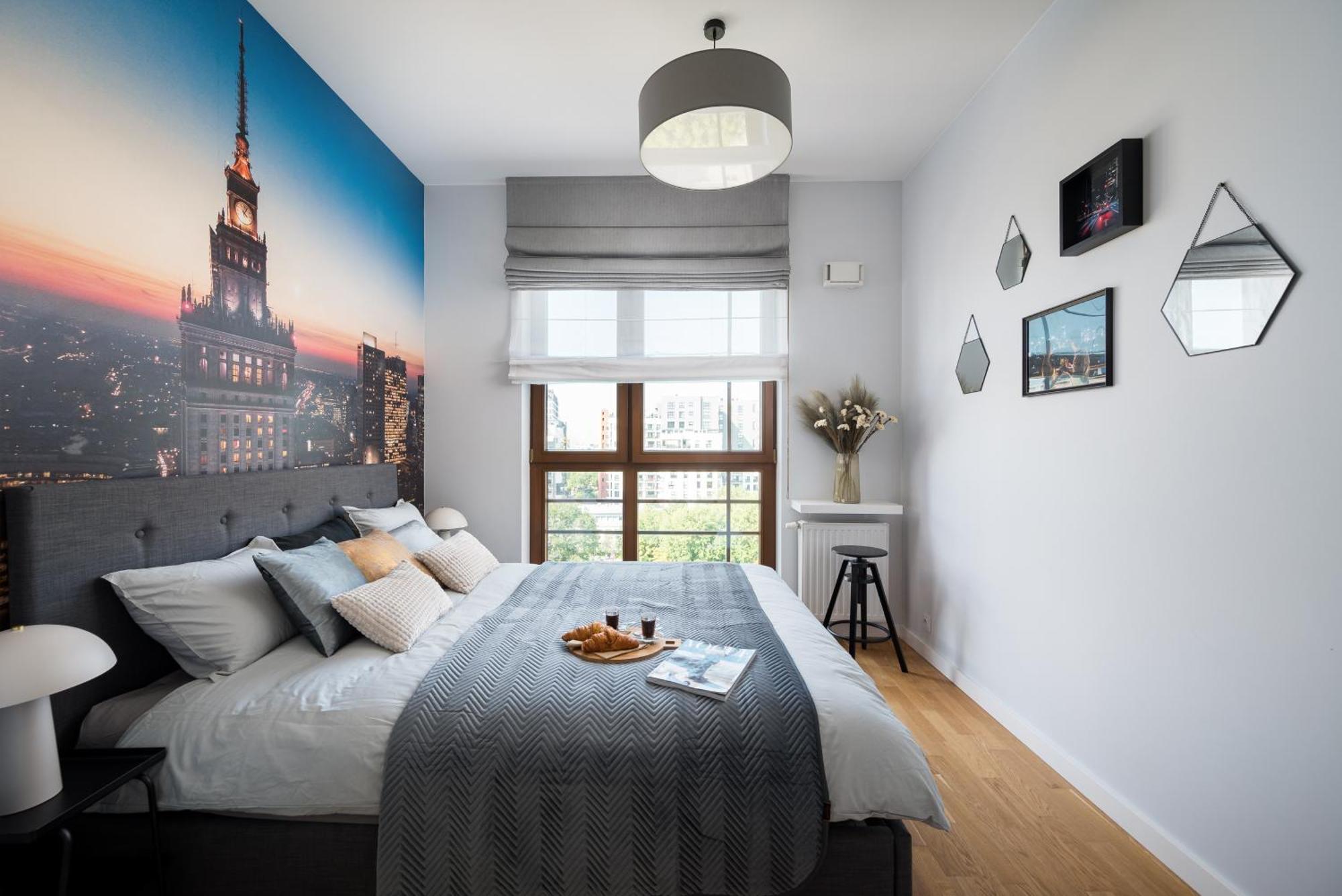 Luxury 2-bedroom Penthouse Skyline 15m Terrace, Garage, Gym, Rooftop & Only 500 M To Metro * Warschau