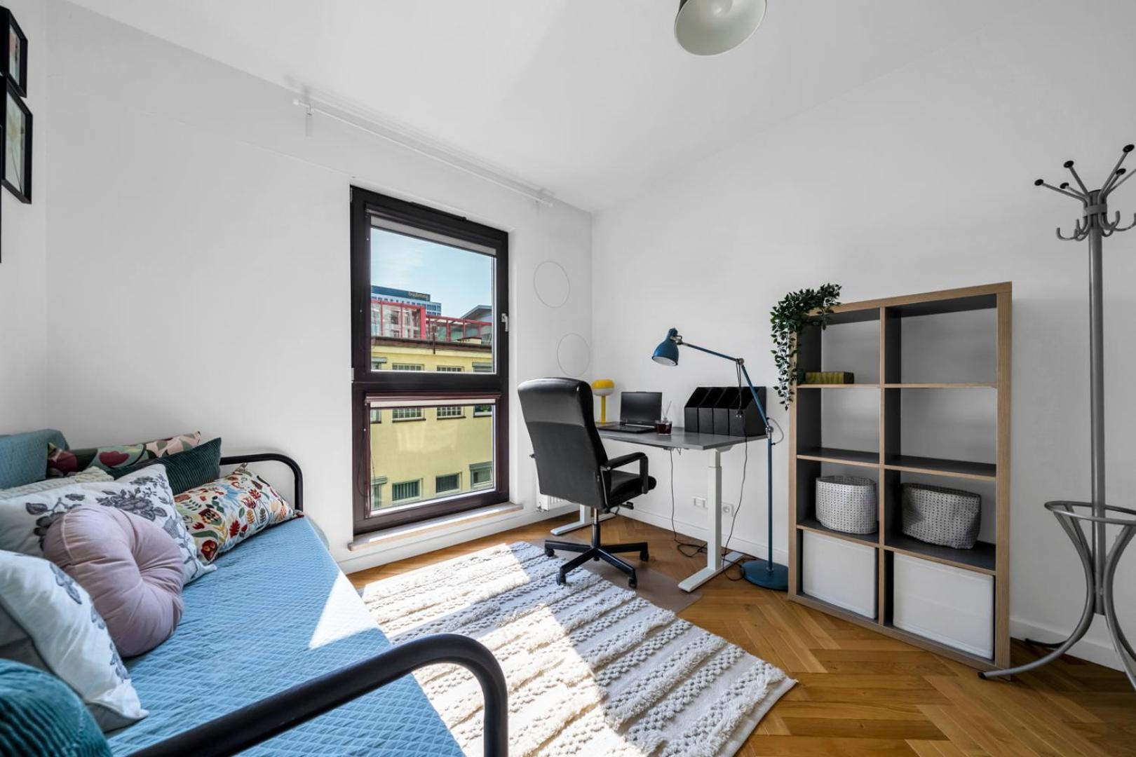 Skierniewicka - Parking, Workspace, Balcony - By Rentujemy * Warsaw