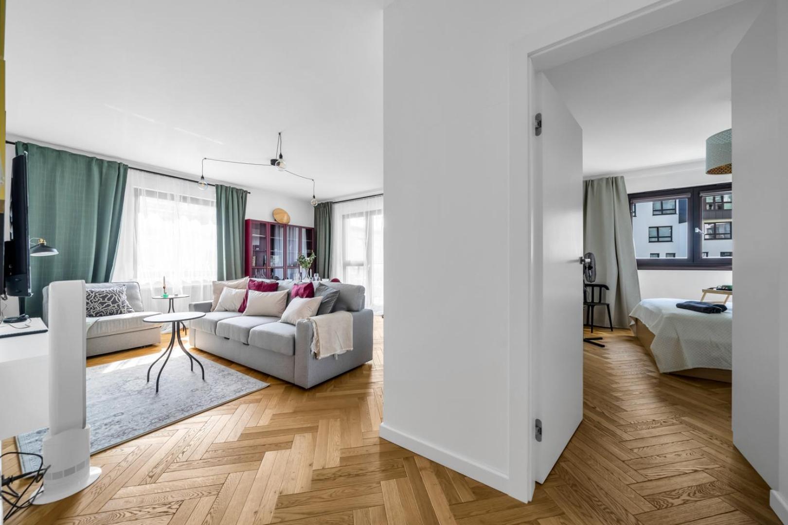 Skierniewicka - Parking, Workspace, Balcony - By Rentujemy